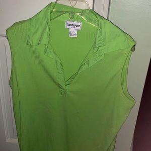 soft green polo!